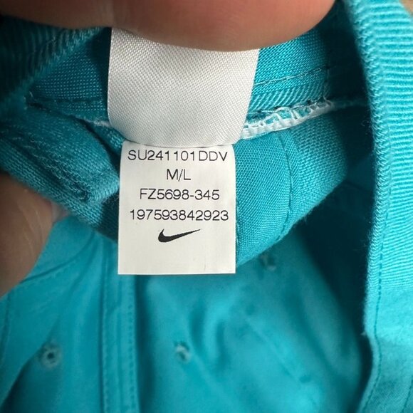Nike Unisex Club Performace Adjustable Hat NWT Size M/L (Blue) FZ5698-345 - Picture 11 of 11